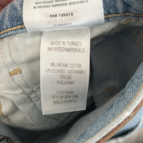 Citizens of Humanity Isola Cropped - Picture 8 of 8